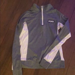 Pink jacket pullover